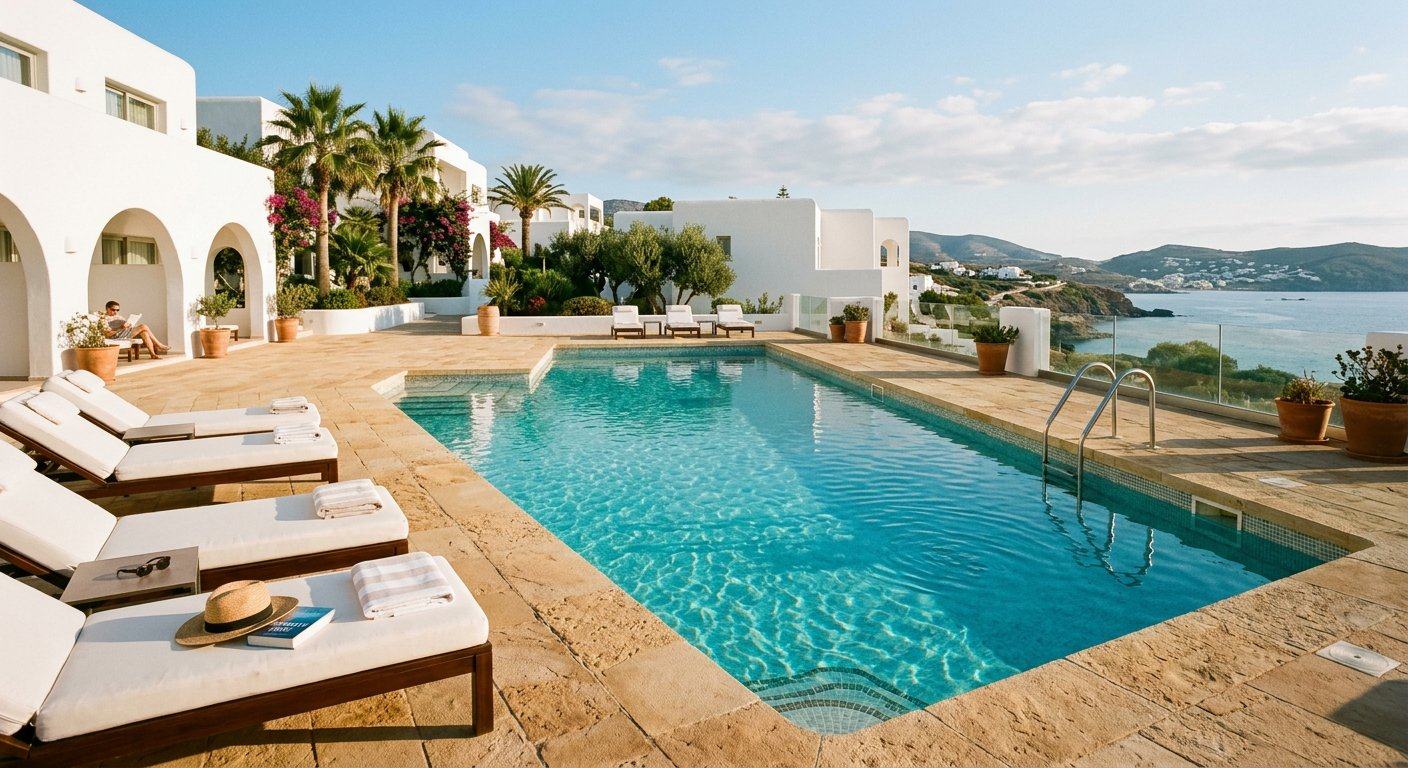 Temperature-regulated swimming pool
